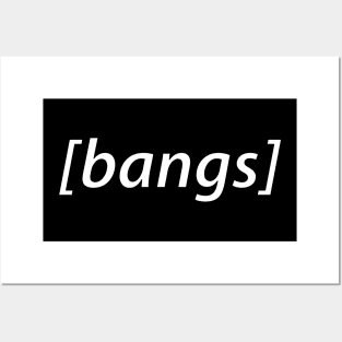 bangs subtitle Posters and Art